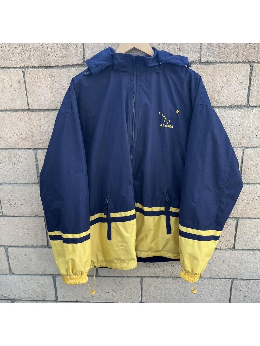 Vintage 90s y2k Alaska heavy weight ski snowboarding jacket | size XL